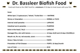 Dr. Bassleer Biofish Food 60g